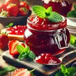 Das Rezept der Woche: Rhabarber-Erdbeer-Marmelade mit Minze